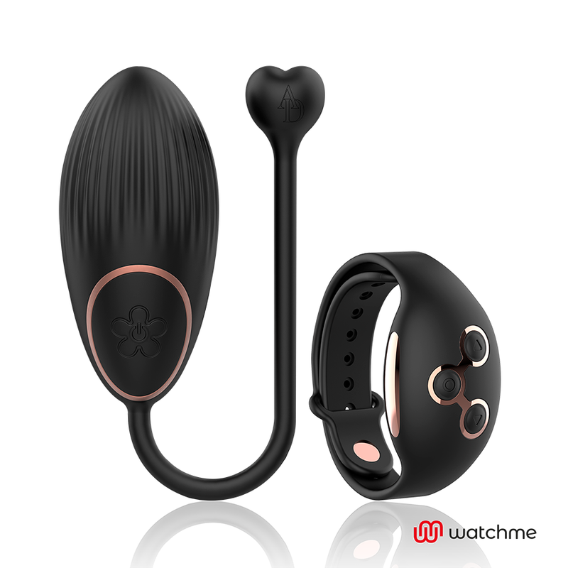 ANNE'S DESIRE - TECNOLOGIA DE CONTROLO REMOTO EGG WATCHME PRETO/DOURADO