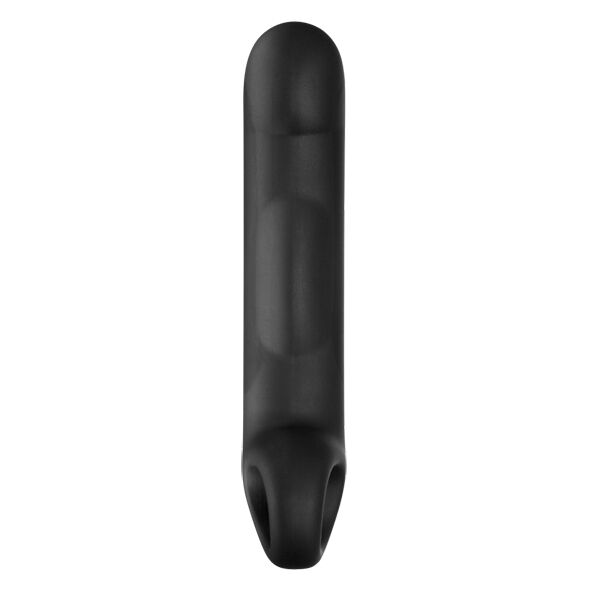 ELECTRASTIM - DILDO SILICONE PRETO OVID