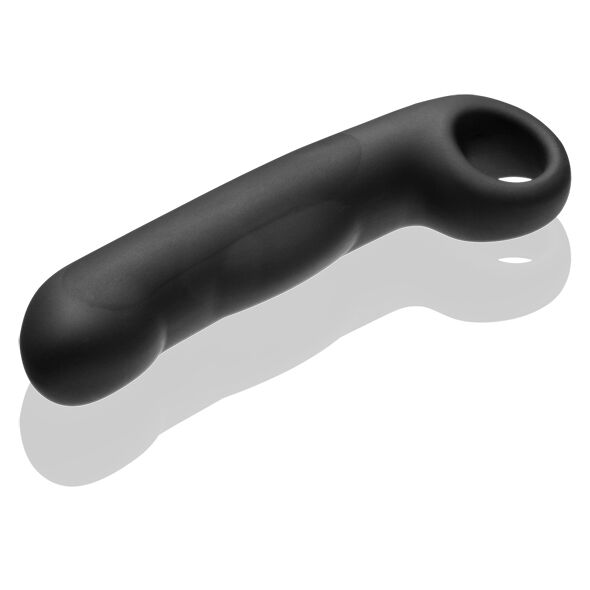 ELECTRASTIM - DILDO SILICONE PRETO OVID