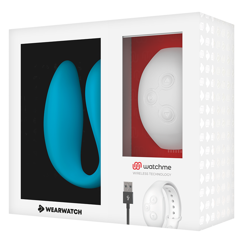 WEARWATCH - WATCHME TECNOLOGÍA DUAL VIBRADOR ÍNDIGO/NIEVE