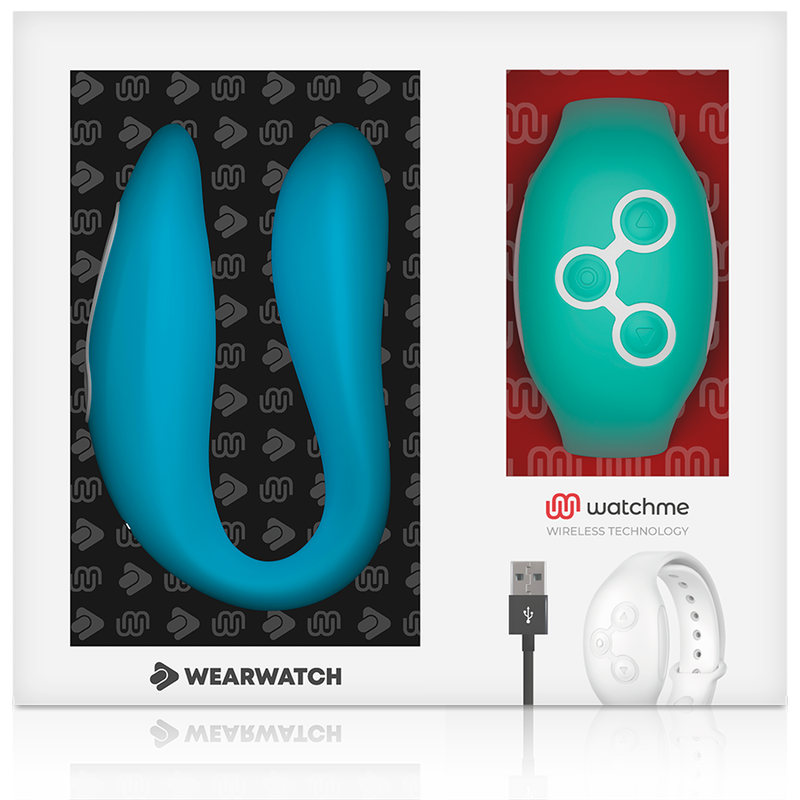 WEARWATCH - TECNOLOGIA DUPLA WATCHME VIBRATOR ÍNDIGO/ÁGUA DO MAR