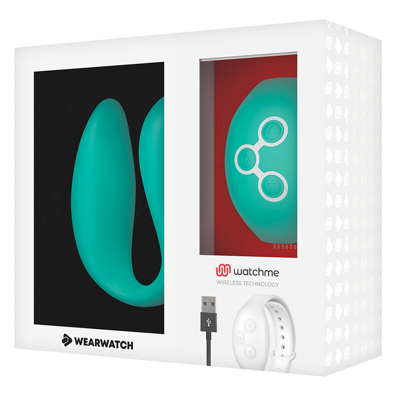 WEARWATCH - TECNOLOGIA DUPLA WATCHME VIBRADOR VERDE CLARO