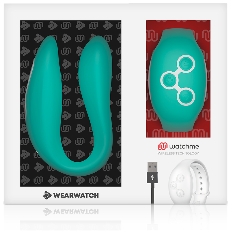 WEARWATCH - TECNOLOGIA DUPLA WATCHME VIBRADOR VERDE CLARO