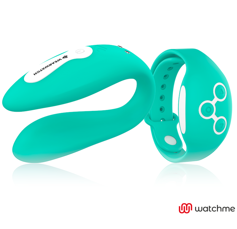WEARWATCH - TECNOLOGIA DUPLA WATCHME VIBRADOR VERDE CLARO