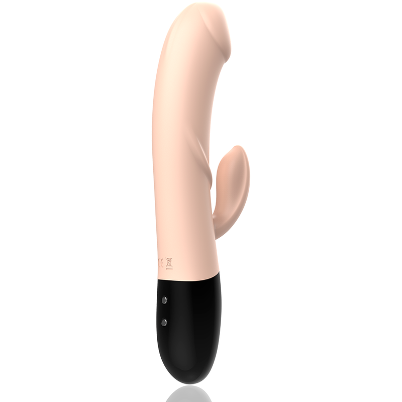 INTENSE - MAGNUS DUAL VIBRADOR RECARREGÁVEL NATURAL