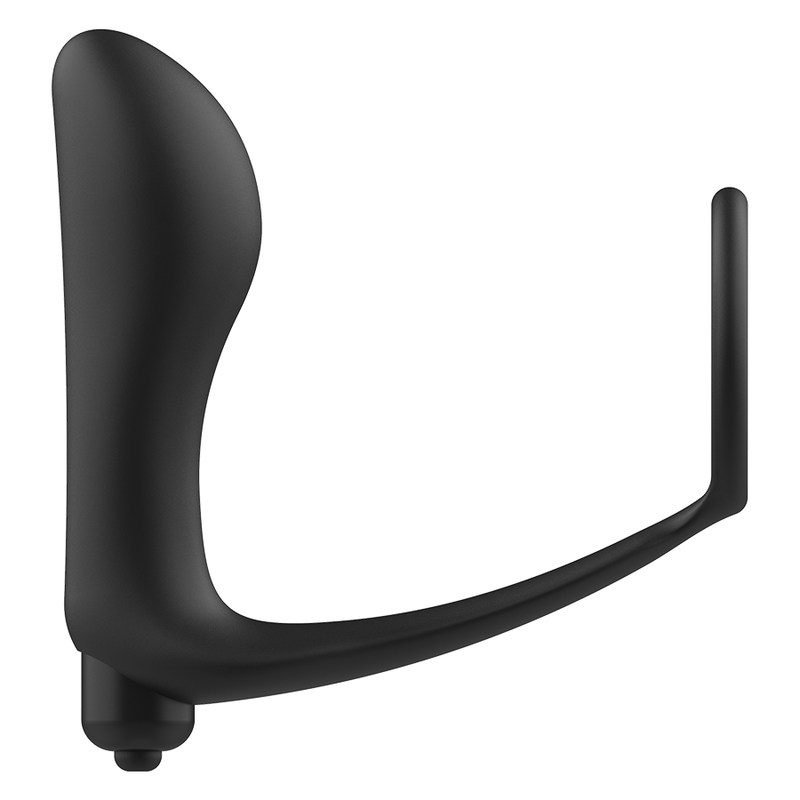 ADDICTED TOYS - PLUG ANAL VIBRATORIO CON ANILLO PARA EL PENE